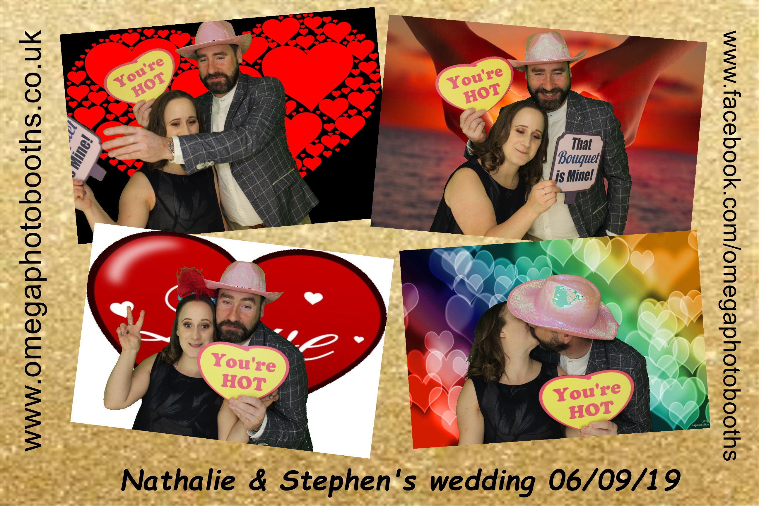 Nathalie and Stephen’s wedding  | View more photos from the event at gallery.omegaphotobooths.co.uk/u/Omega-Photobooths/Nathalie-and-Stephen’s-wedding